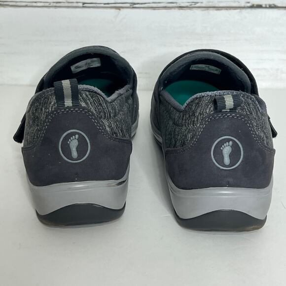 Orthofeet Quincy Stretch Casual Grey Women's Shoe Size 10 Wide - Picture 8 of 12